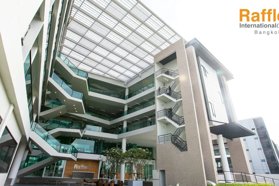 Raffles American School exterior